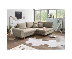 JUSTyou North Carolina Canapé d'angle Creme