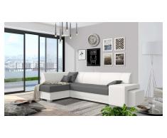 JUSTyou Idella Canapé Cuir synthétique Gris