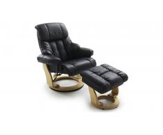 JUSTyou Carnegie Fauteuil Noir Beige