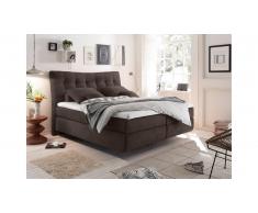 JUSTyou Juneau Lit boxspring Marron