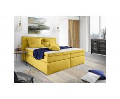 JUSTyou Lansing Lit boxspring 140x200 cm Jaune