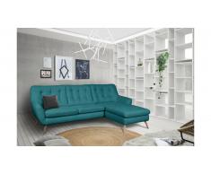 JUSTyou Genise Canapé d'angle Turquoise