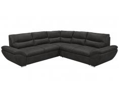 JUSTyou Michigan Canapé d'angle Gris