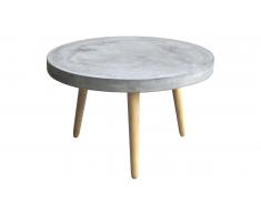 JUSTyou Gray Table basse Gris Chene