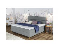 ELESS Lagom Lit boxspring Gris 180x200