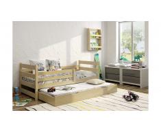 JUSTyou Jerry Lit fonctionnel Pin 80x185 cm