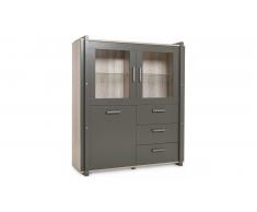 JUSTyou Nuklyn 53 Buffet haut Chene | Anthracite