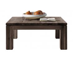 JUSTyou Lumon Table basse 90x90 cm Marrón