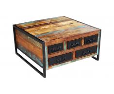 JUSTyou Kolibri Table basse Multicolore Noir