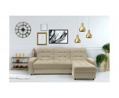 JUSTyou Adrien Canapé d'angle sans Beige