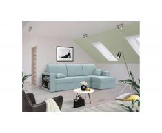 JUSTyou Emory Canapé Velours Bleu