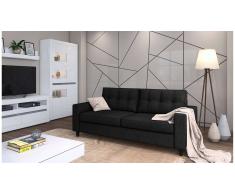 JUSTyou Gerd Canapé Noir