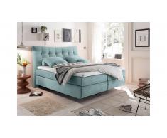 JUSTyou Juneau Lit boxspring Bleu