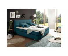 JUSTyou Augusta Lit boxspring Bleu