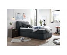 JUSTyou Pierre Lit boxspring Velours 140x200 cm