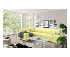 JUSTyou Alvy Canapé Velours Jaune