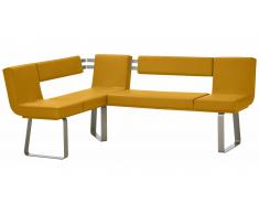 JUSTyou Viklund II Banc salle a manger Acier Jaune