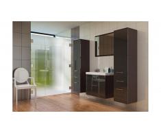 JUSTyou EVA MAX Ensemble salle de bain Noir Wengé