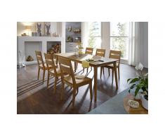 JUSTyou Filippino Table 90x140 Chene