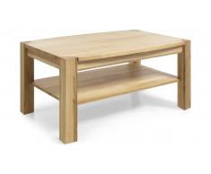 JUSTyou Astarte Table basse Bois de Hetre 70x110 cm