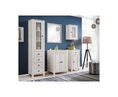 JUSTyou Sliven Ensemble de salle de bain Blanc