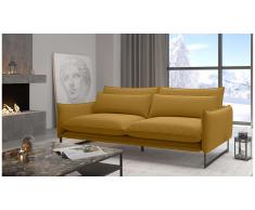 JUSTyou Ezio Canapé simple Nubuck Jaune