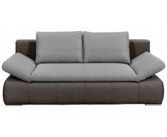 JUSTyou Hawaii Canapé Marron Argent