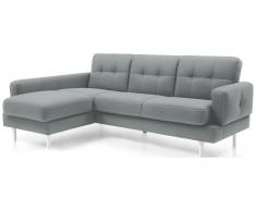 JUSTyou Chayma Canapé d'angle Bleu