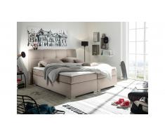 JUSTyou Jackson Lit boxspring Cappuccino 180x200 cm