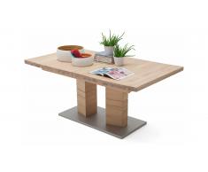 JUSTyou Kongo I Table de salle a manger Bianco Chene