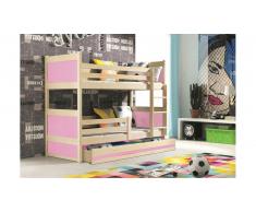 JUSTyou Lora Lit superposé Pin Rose