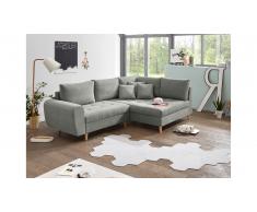 JUSTyou North Carolina Canapé d'angle Gris