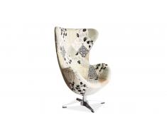 JUSTyou Dixon Fauteuil Patchwork 111x72x51 cm