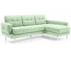 JUSTyou Chayma Canapé d'angle Vert