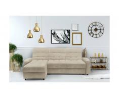 JUSTyou Adrien Canapé d'angle sans Beige
