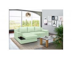 JUSTyou Radella Canapé Velours Vert