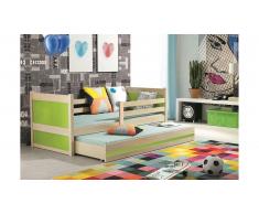 JUSTyou Lora+lit supplémentaire Lit Pin Vert