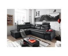 JUSTyou California Canapé d'angle Anthracite