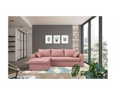 JUSTyou Anelis Canapé Velours Rose