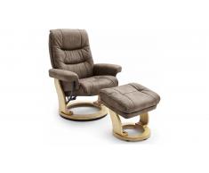 JUSTyou Nevada L Fauteuil Marron Beige