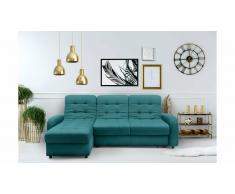 JUSTyou Adrien Canapé d'angle sans Turquoise