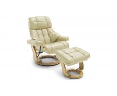 JUSTyou Carnegie XXL Fauteuil Crème Beige