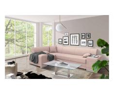 JUSTyou Alvy Canapé Velours Rose