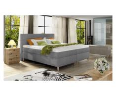 JUSTyou Scandia Lit boxspring Gris 180x200