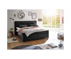 JUSTyou Annapolis Lit boxspring 160x200 cm Noir