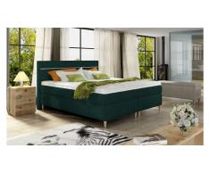 JUSTyou Scandia Lit boxspring Vert 140x200
