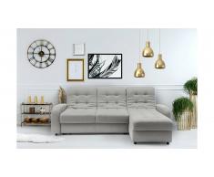 JUSTyou Adrien Canapé d'angle sans Gris