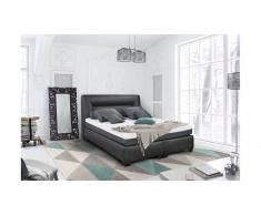 JUSTyou Indianapolis Lit boxspring Noir 140x200 cm