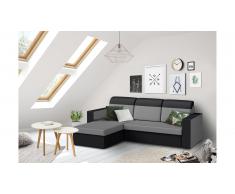 JUSTyou Delbert Canapé Revetement tissu Gris