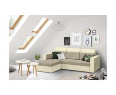 JUSTyou Delbert Canapé Microfibres Beige